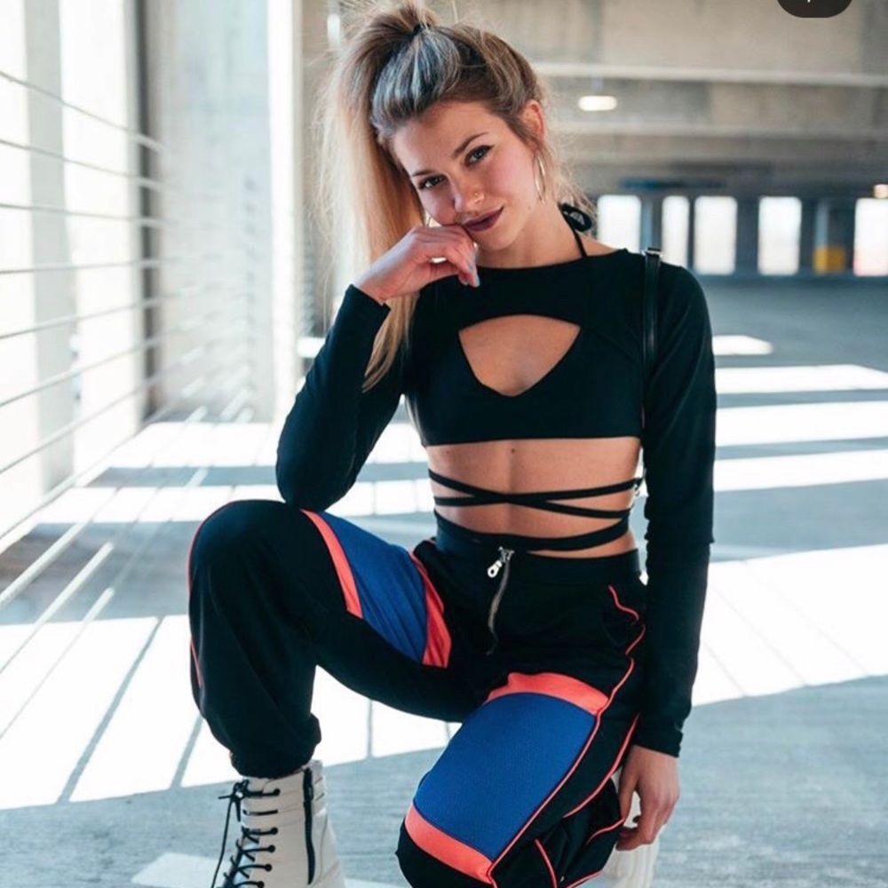 Black bralette